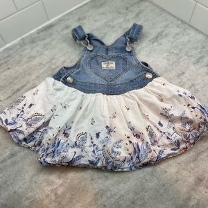 Oshkosh Overall Dress size 2T